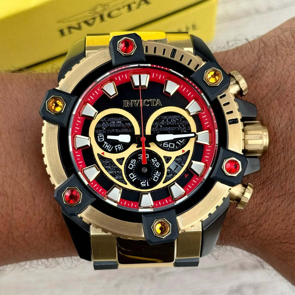 Reloj Invicta Coalition Force 46653 Hombre Acero Dorado