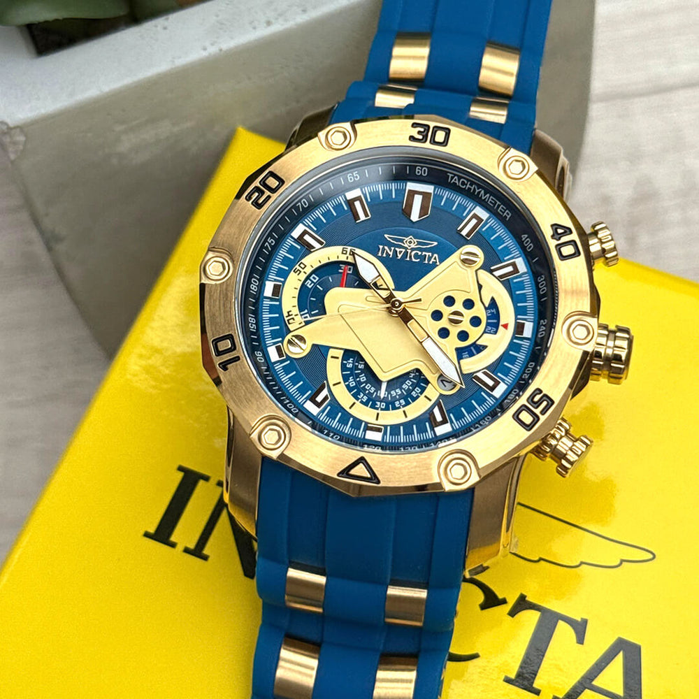 Reloj Invicta Scuba 22798 Hombre Deportivo Azul