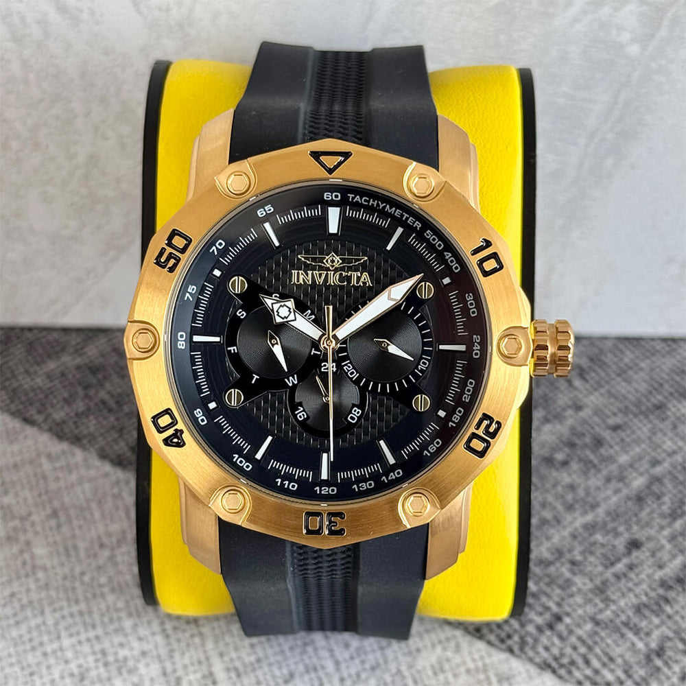 Reloj Invicta Pro Diver 45742 Hombre Deportivo Negro
