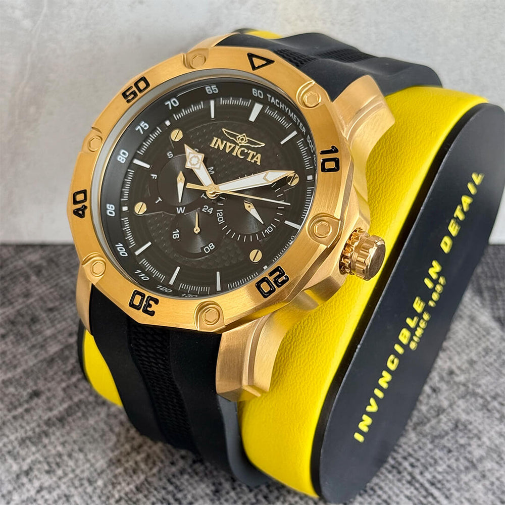 Reloj Invicta Pro Diver 45742 Hombre Deportivo Negro