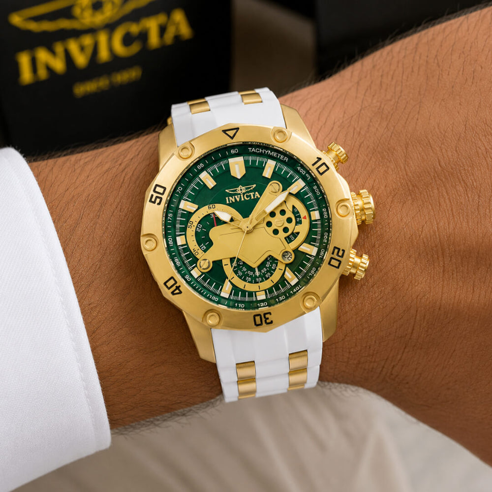 Reloj Invicta Scuba 23422 Hombre Deportivo Blanco