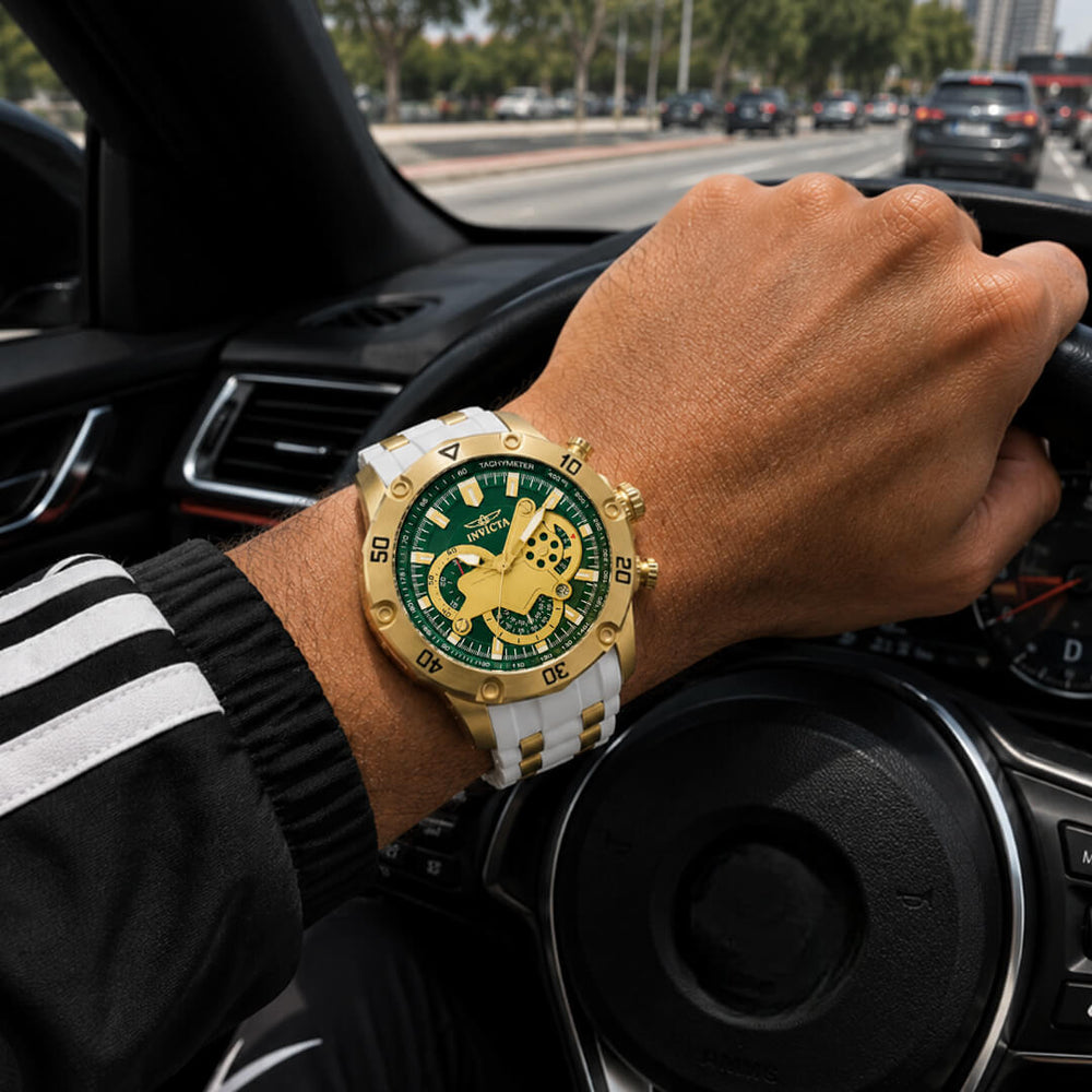 Reloj Invicta Scuba 23422 Hombre Deportivo Blanco