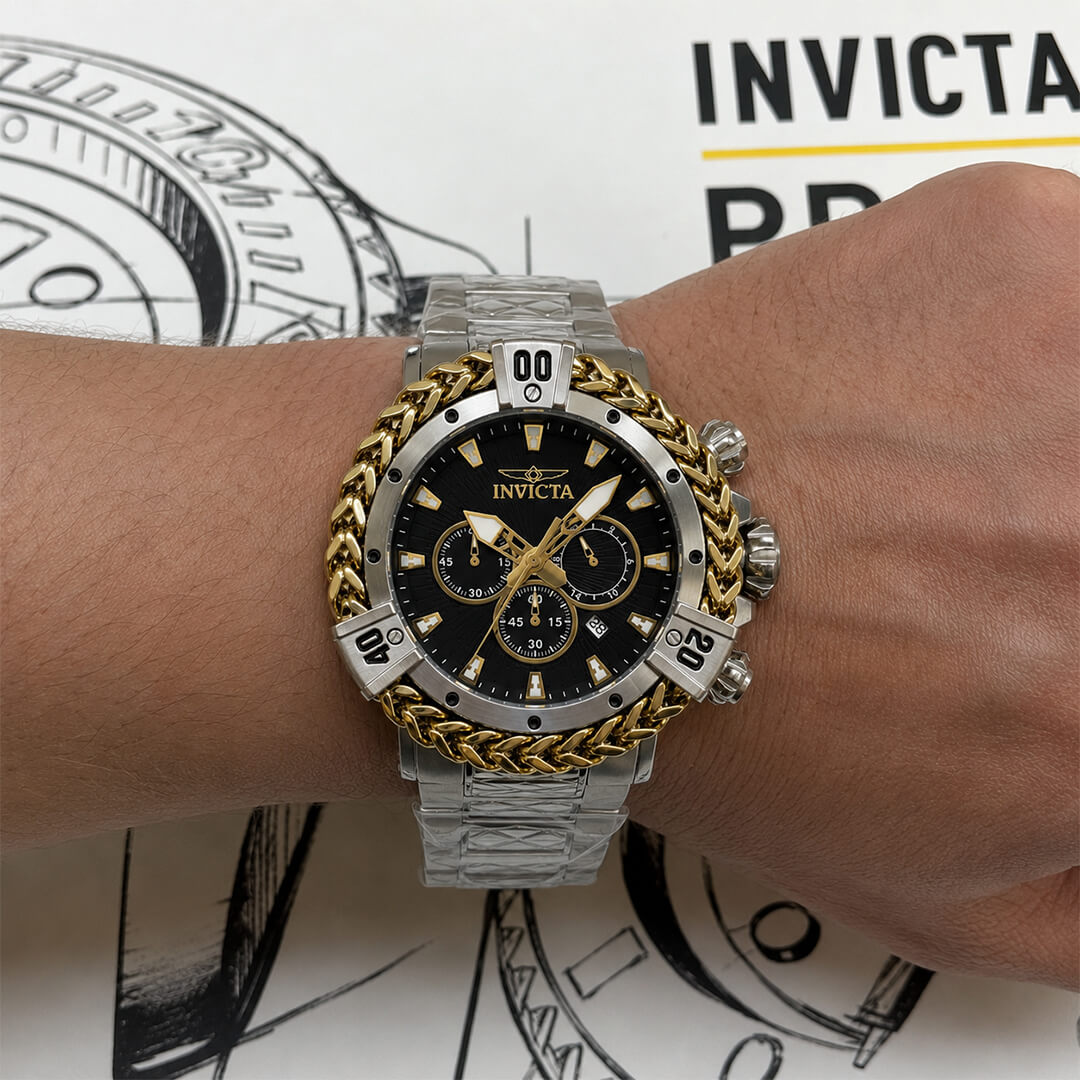 Reloj Invicta Bolt 48158 Hombre Acero Plateado