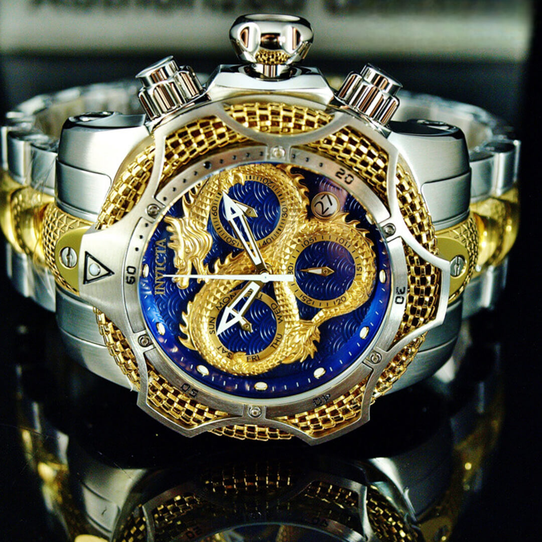 Reloj Invicta Reserve Venom 31516 Hombre Acero Plateado | INV-393