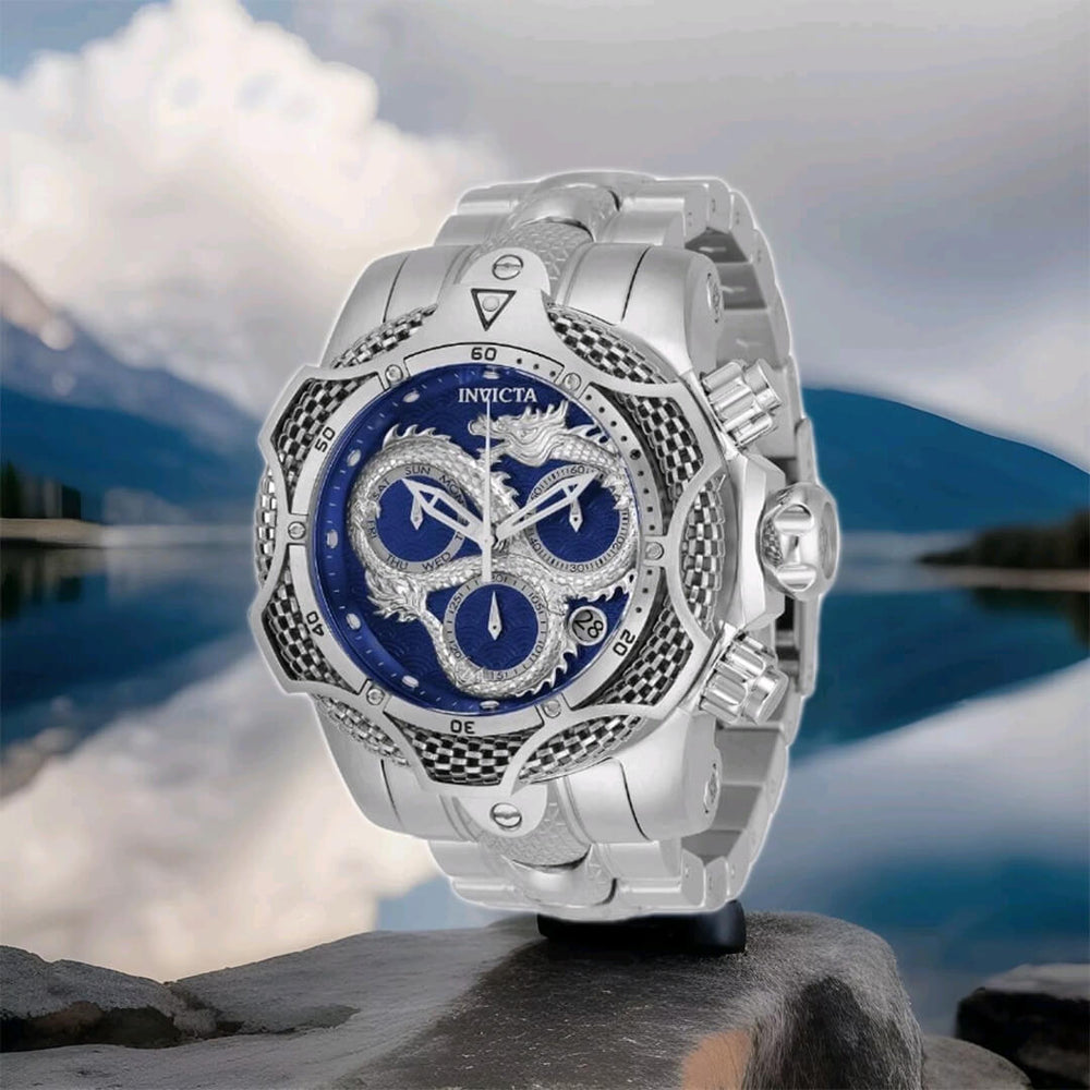 Reloj Invicta Reserve Venom 31508 Hombre Acero Plateado