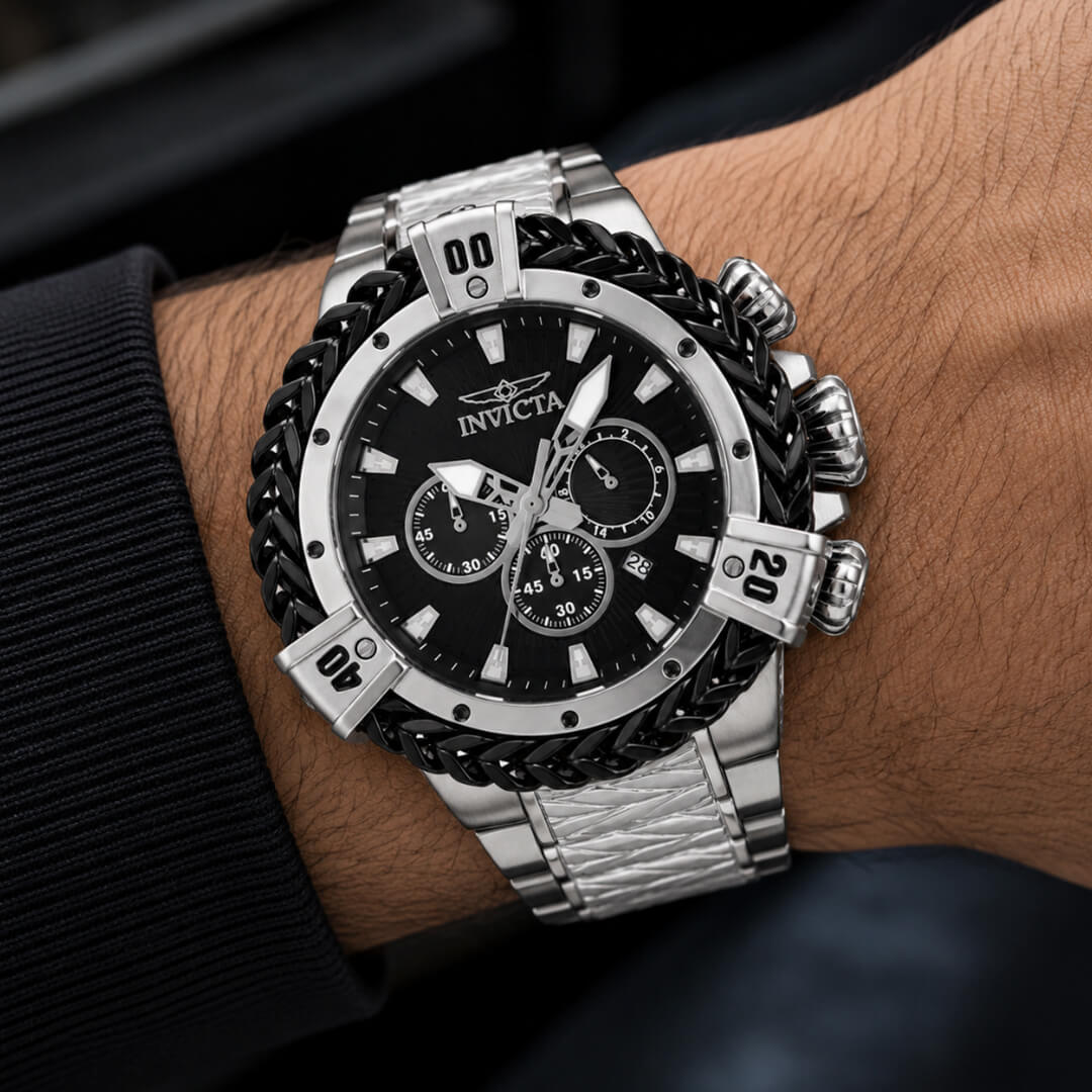Reloj Invicta Bolt 48160 Hombre Acero Plateado