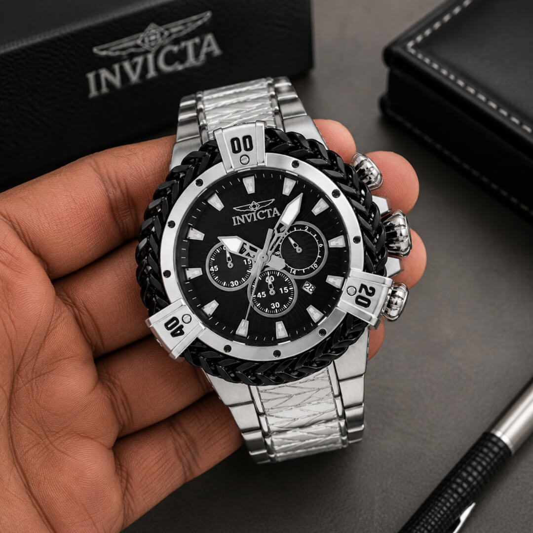 Reloj Invicta Bolt 48160 Hombre Acero Plateado