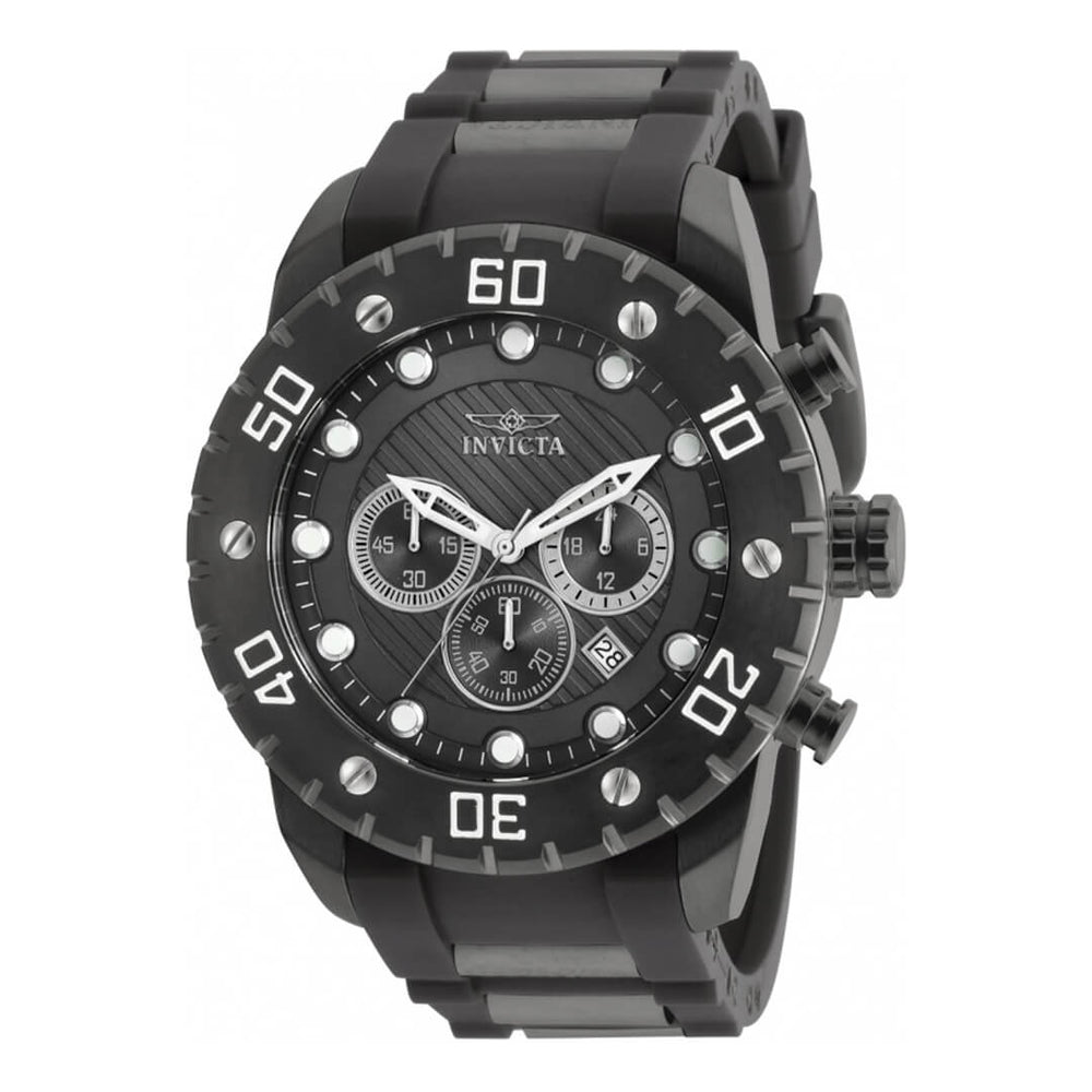 Reloj Invicta Scuba 20282 Hombre Silicona Gris