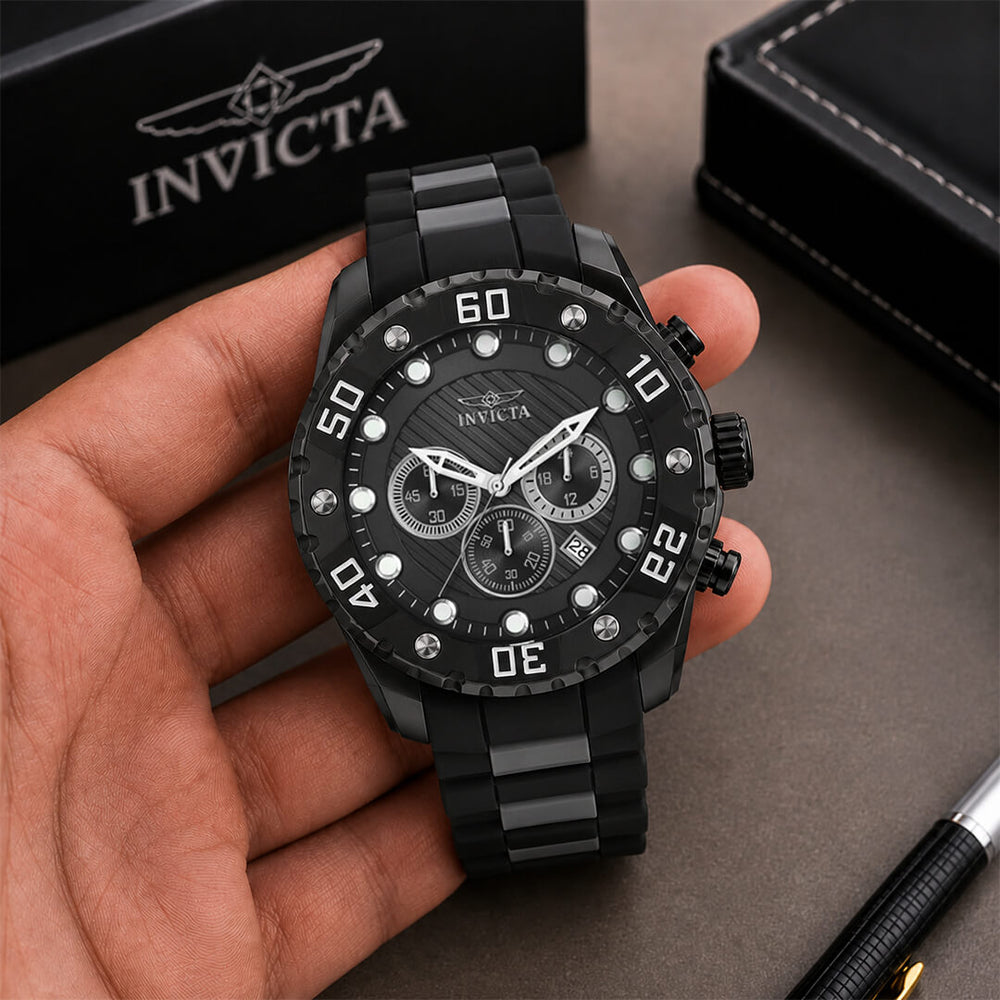 Reloj Invicta Scuba 20282 Hombre Silicona Gris