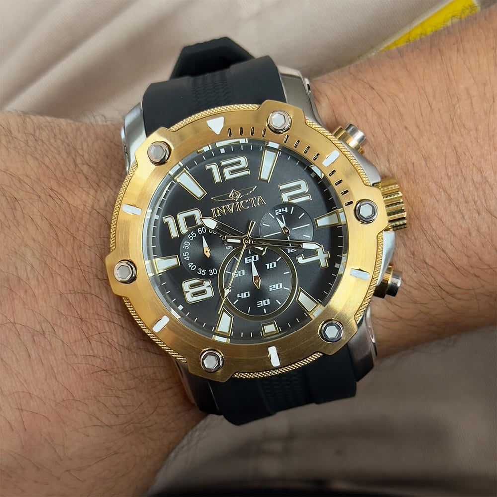 Reloj Invicta Pro Diver 45738 Hombre Deportivo Negro