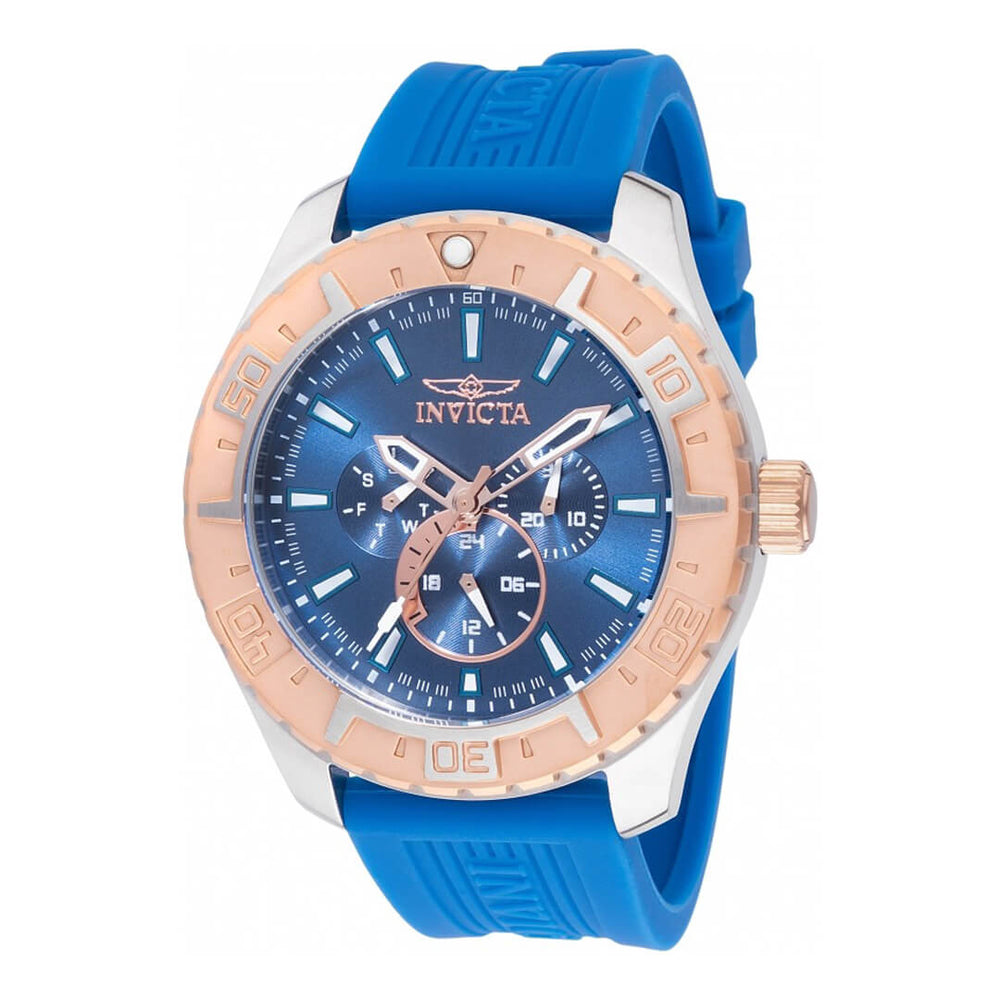Reloj Invicta Aviator 45750 Hombre Deportivo Azul