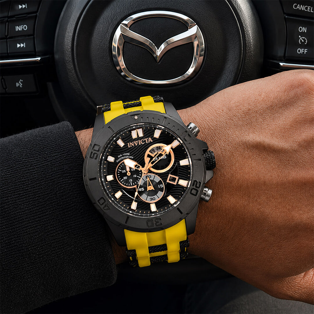 Reloj Invicta Speedway 32255 Hombre Deportivo Amarillo