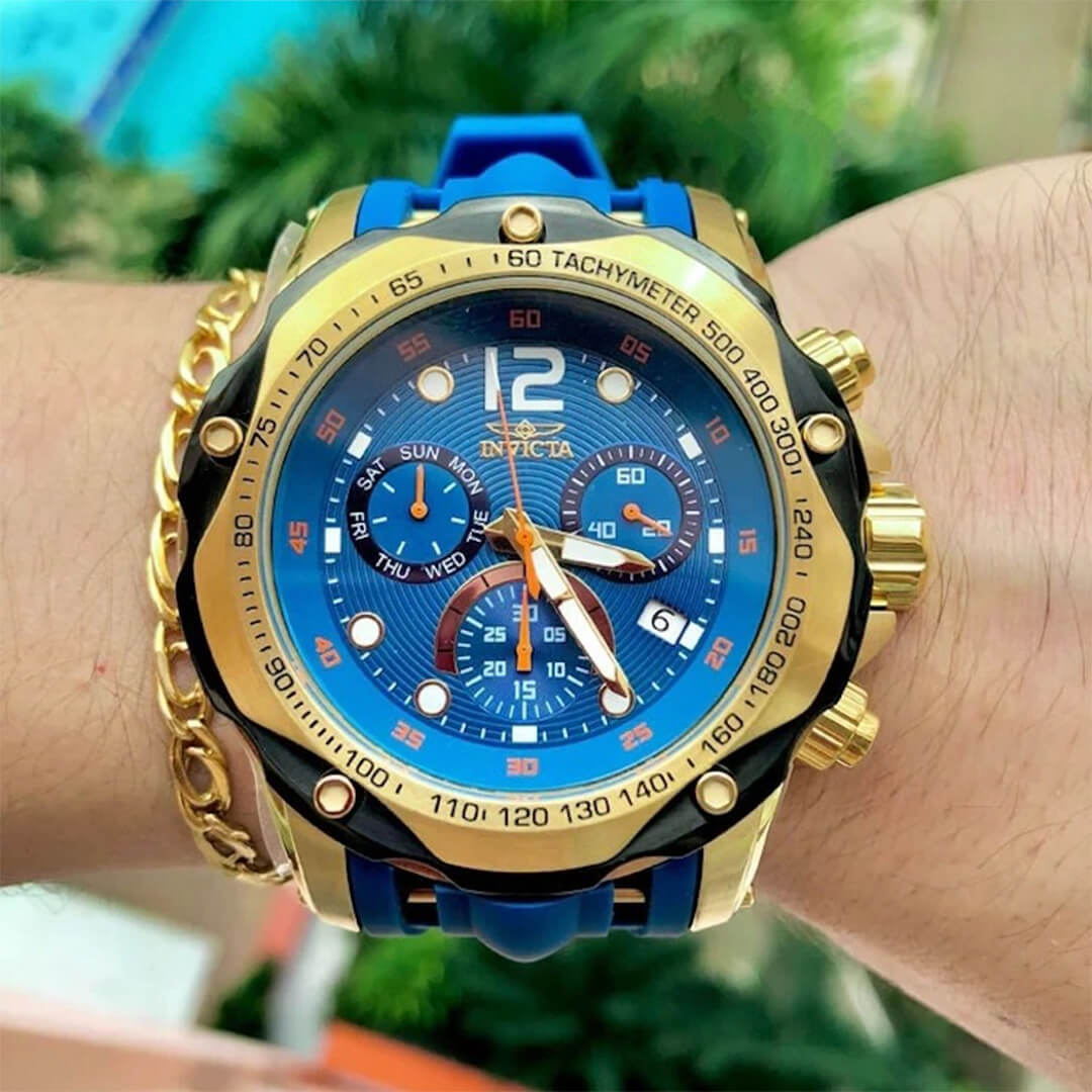 Reloj Invicta Speedway 40357 Hombre Silicona Azul | INV-411