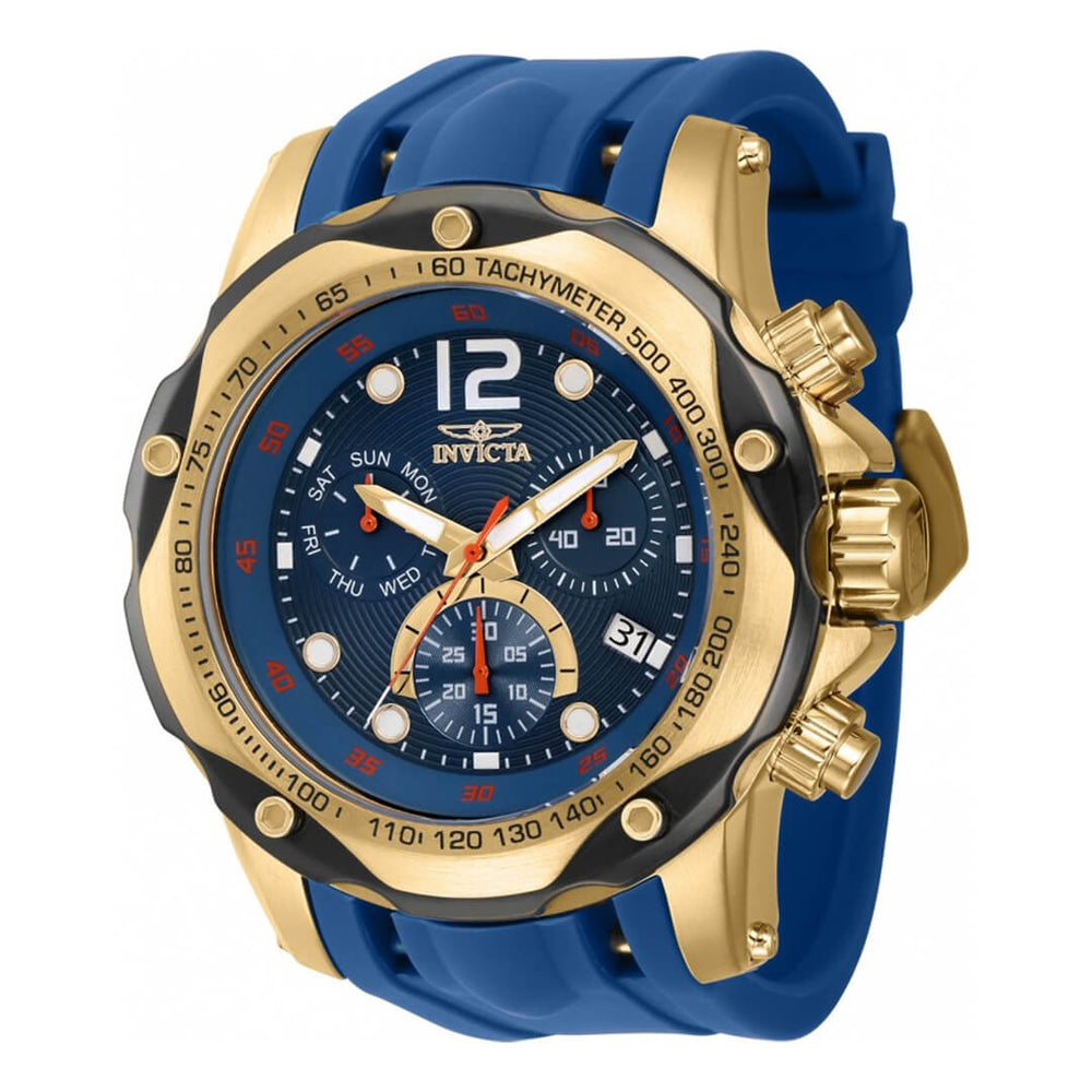 Reloj Invicta Speedway 40357 Hombre Silicona Azul