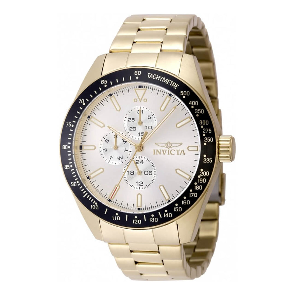 Reloj Invicta Aviator 48860 Hombre Acero Dorado