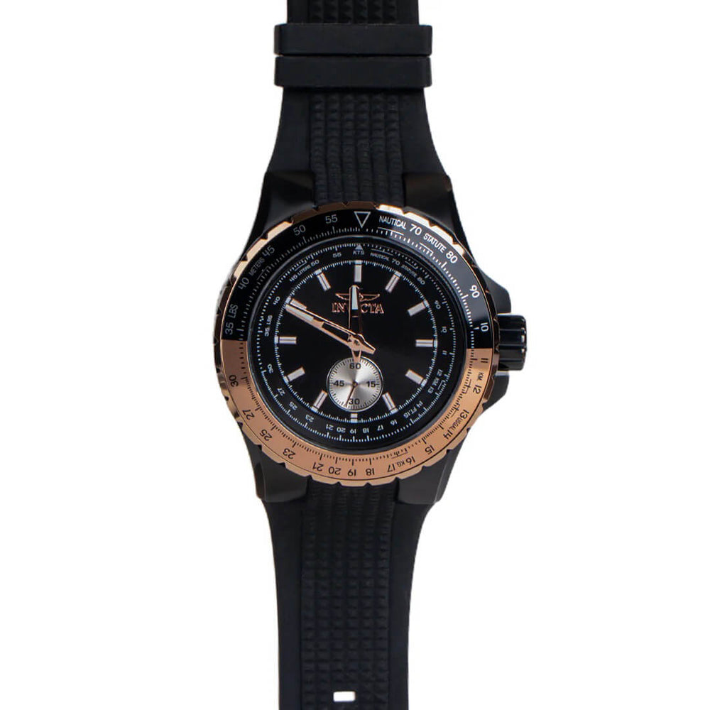 Reloj Invicta Aviator 49304 Hombre Deportivo Negro