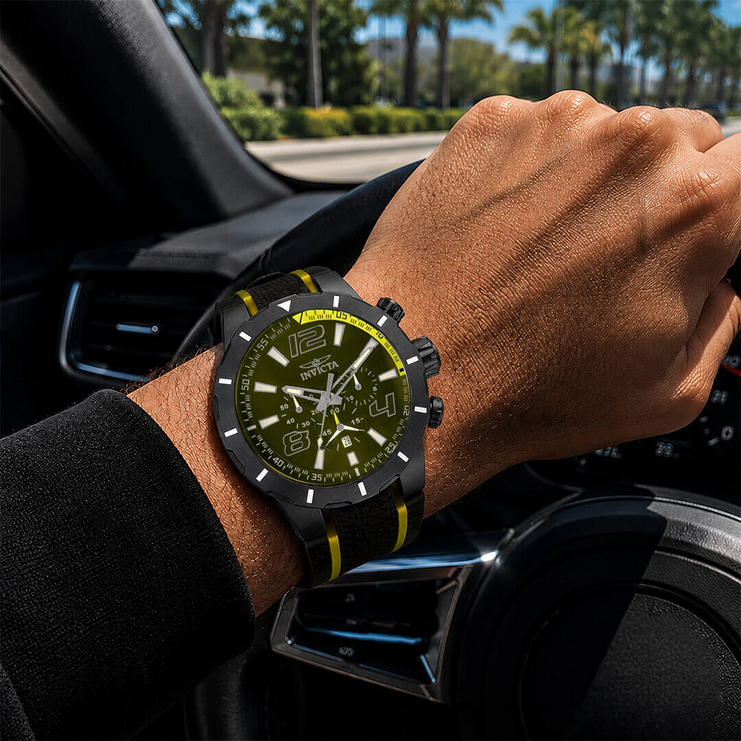 Reloj Invicta S1 Rally 33323 Hombre Deportivo Negro