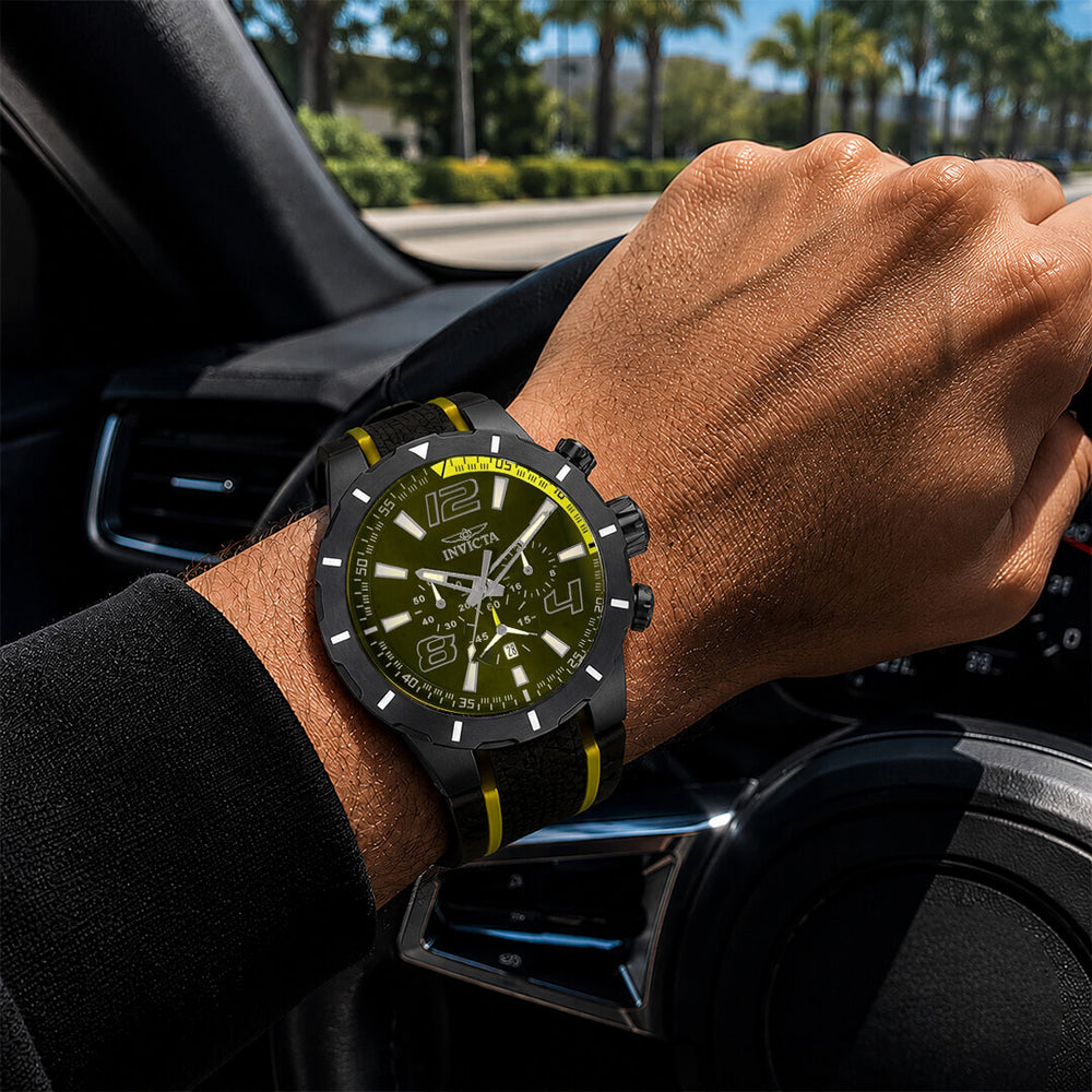 Reloj Invicta S1 Rally 33323 Hombre Deportivo Negro