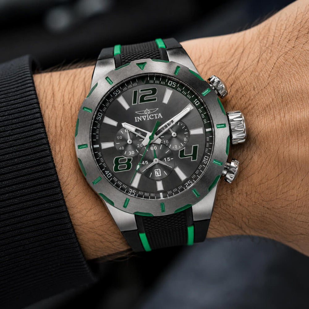 Reloj Invicta S1 Rally 35737 Hombre Deportivo Negro