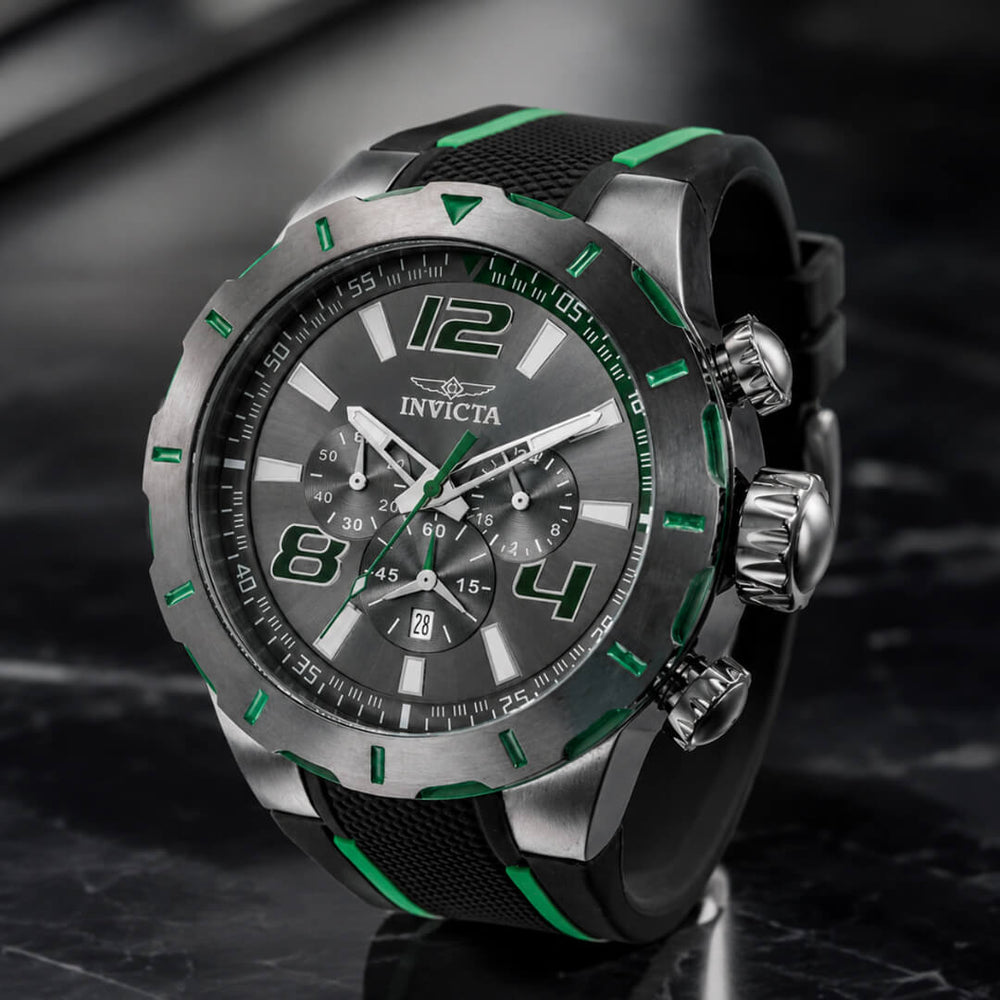 Reloj Invicta S1 Rally 35737 Hombre Deportivo Negro