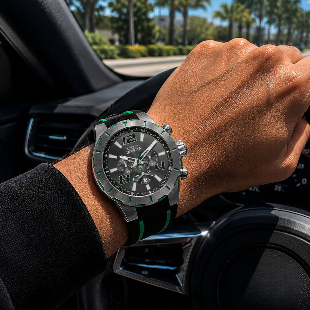 Reloj Invicta S1 Rally 35737 Hombre Deportivo Negro
