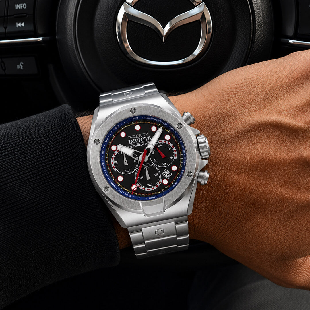 Reloj Invicta Racing 47747 Hombre Acero Plateado