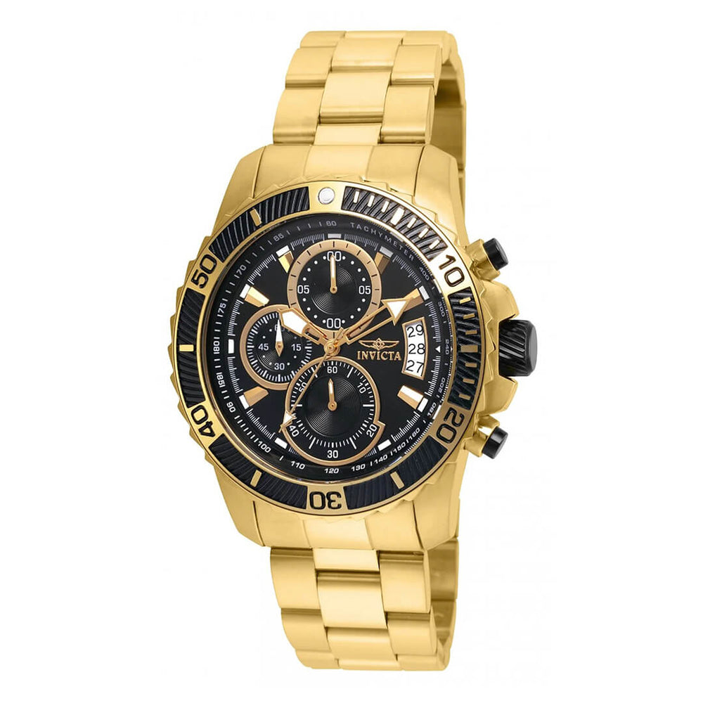 Reloj Invicta Scuba 22414 Hombre Acero Dorado