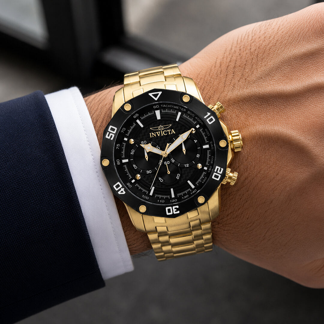 Reloj Invicta Pro Diver 37725 Hombre Acero Dorado