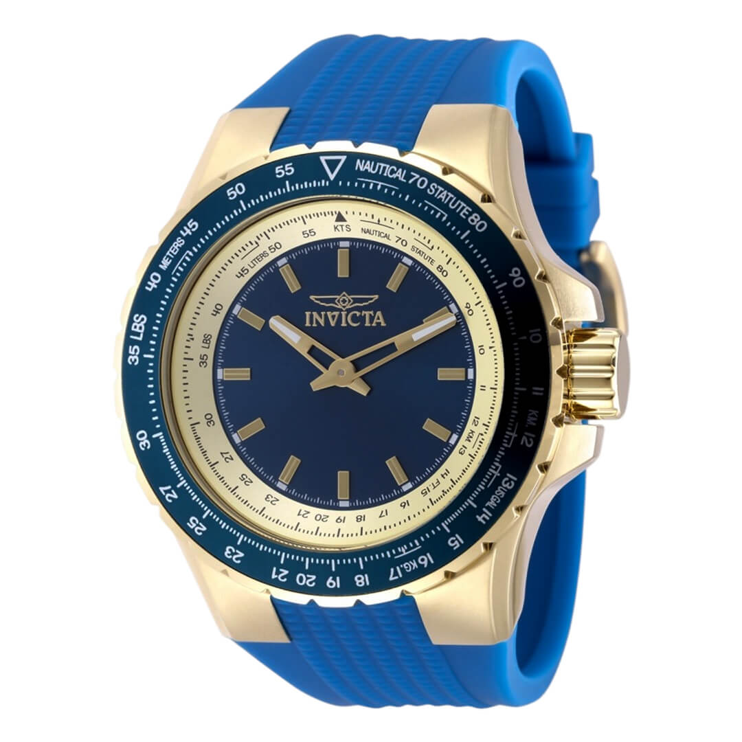 Reloj Invicta Aviator 49660 Hombre Deportivo Azul