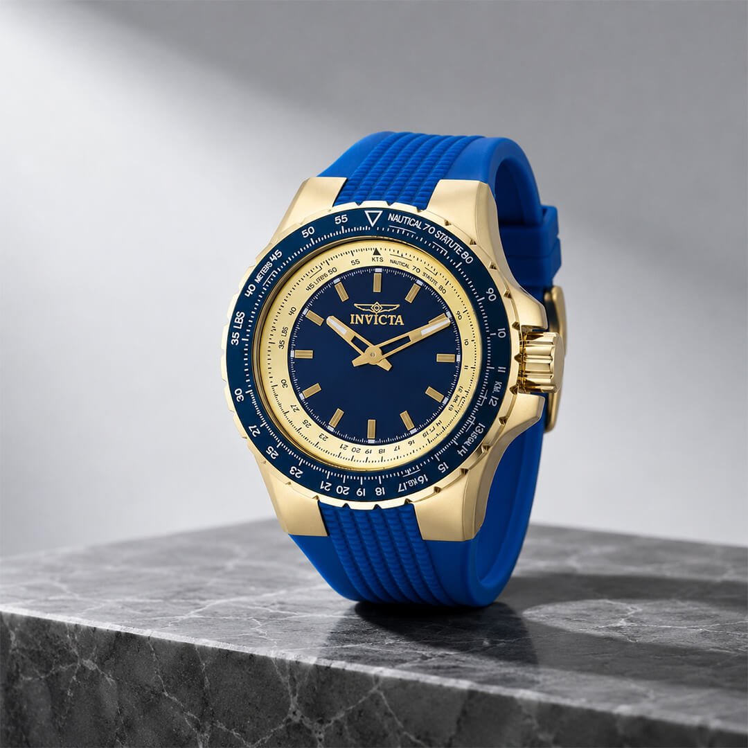 Reloj Invicta Aviator 49660 Hombre Deportivo Azul