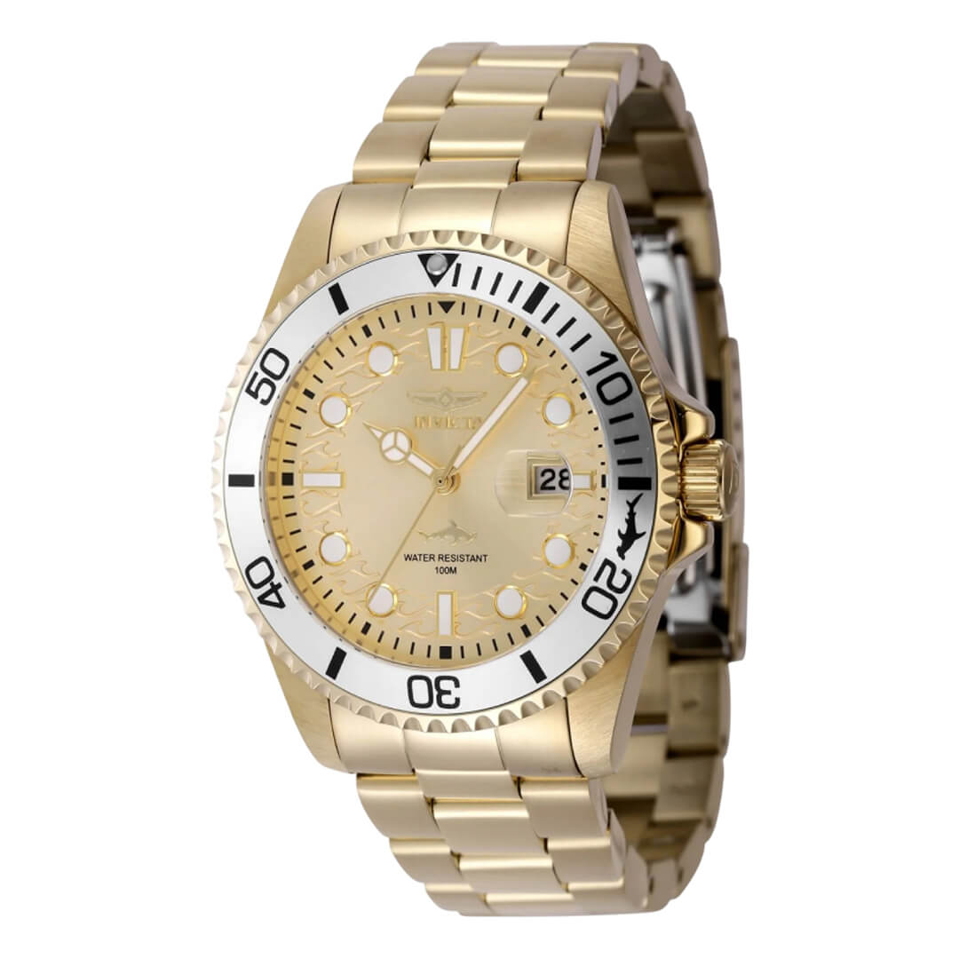 Reloj Invicta Pro Diver 48375 Hombre Acero Dorado