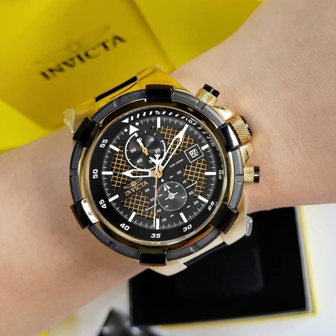 Reloj Invicta Aviator 28100 Hombre Deportivo Negro | INV-470