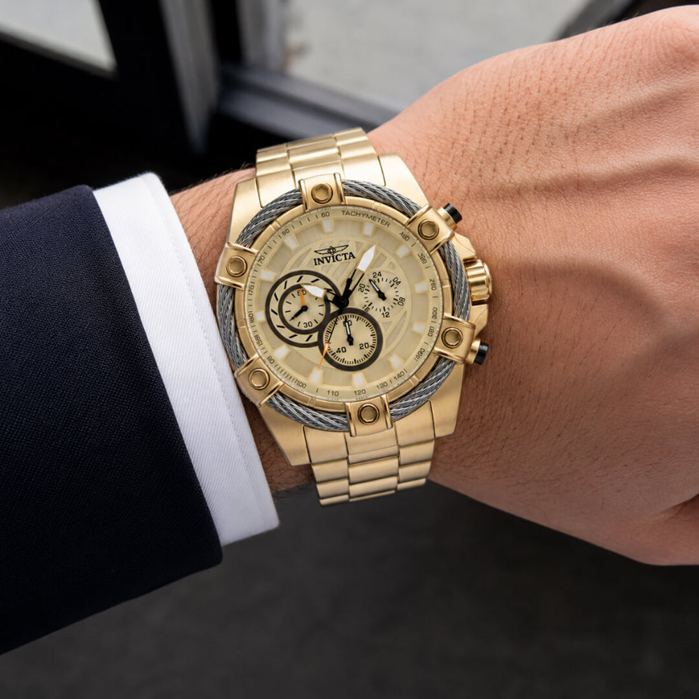 Reloj Invicta Bolt 48866 Hombre Acero Dorado