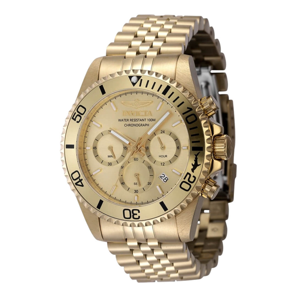Reloj Invicta Pro Diver 48382 Hombre Acero Dorado