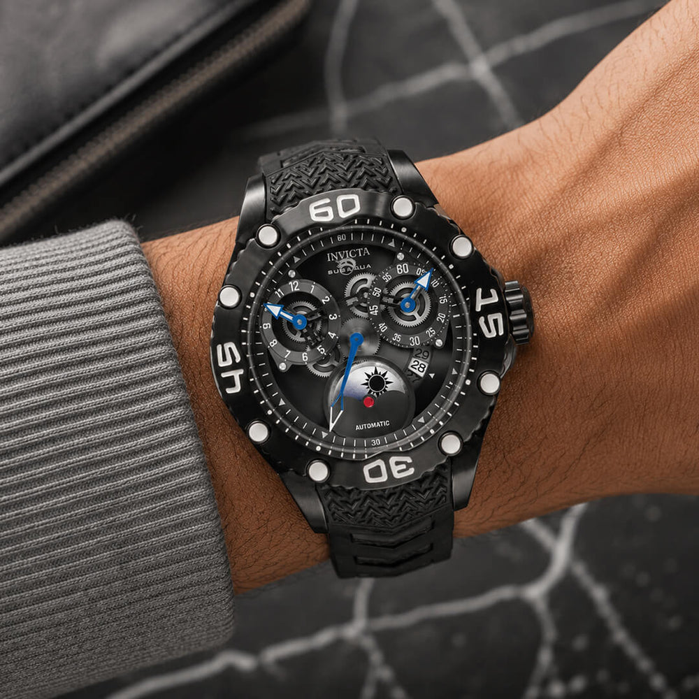 Reloj Invicta Subaqua Noma VIII 47568 Hombre Automático Negro