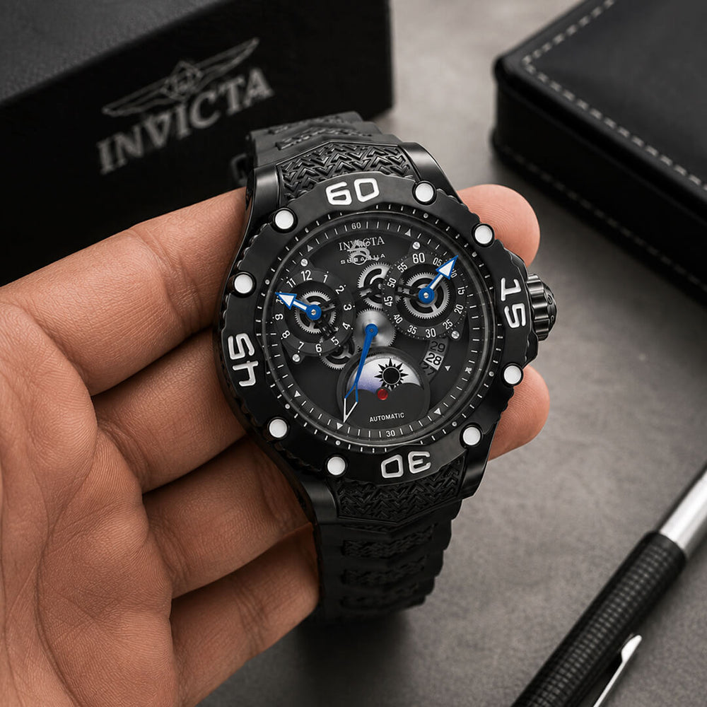 Reloj Invicta Subaqua Noma VIII 47568 Hombre Automático Negro