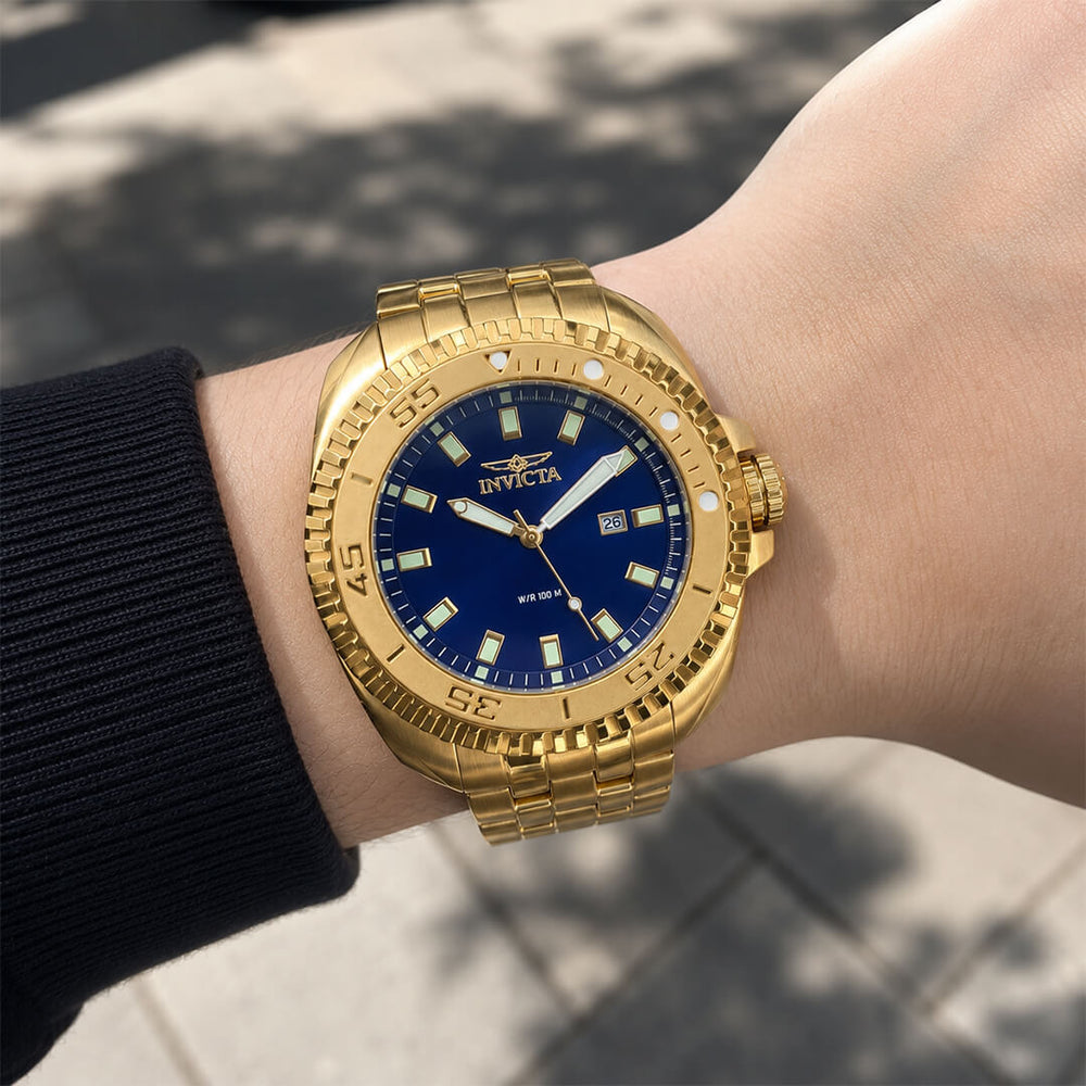 Reloj Invicta Coalition Forces 49781 Hombre Acero Dorado