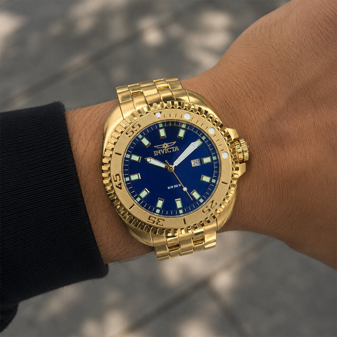 Reloj Invicta Coalition Forces 49781 Hombre Acero Dorado