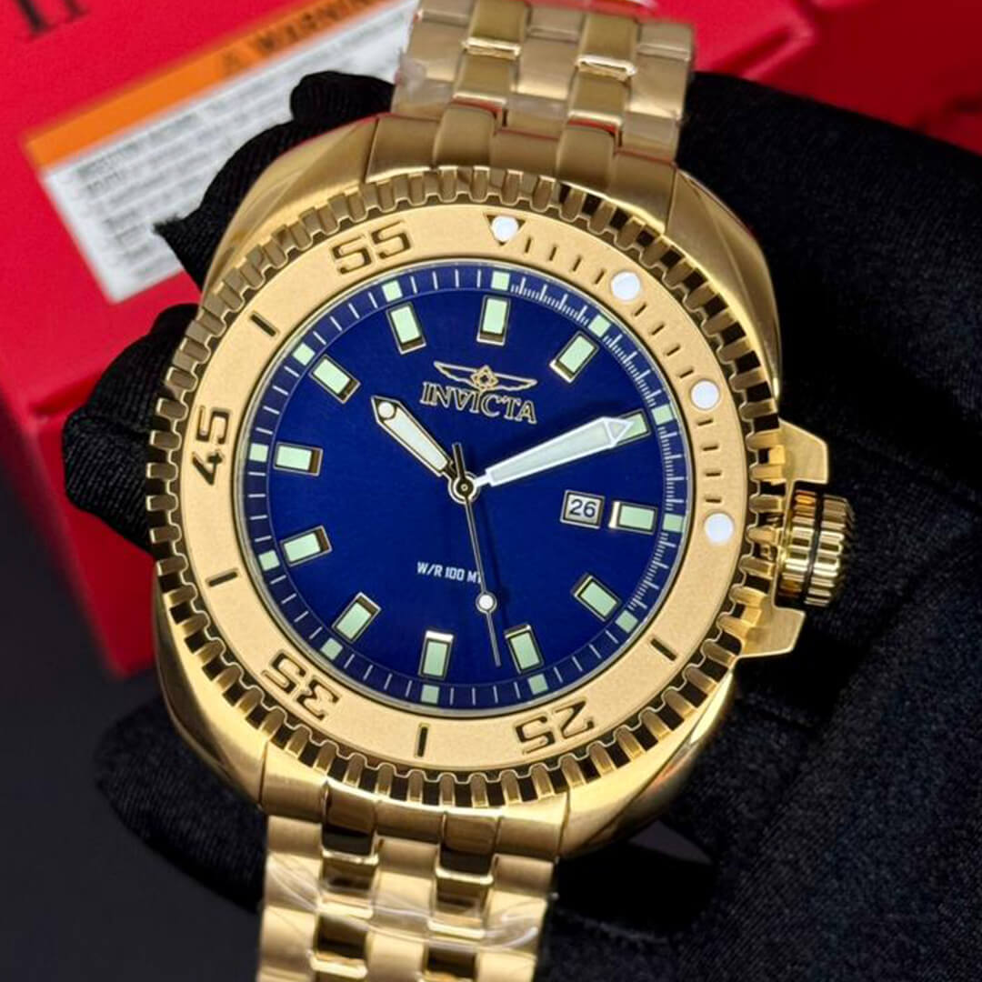 Reloj Invicta Coalition Forces 49781 Hombre Acero Dorado