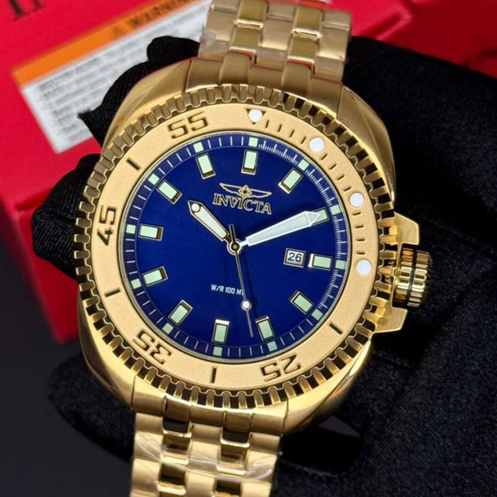 Reloj Invicta Coalition Forces 49781 Hombre Acero Dorado