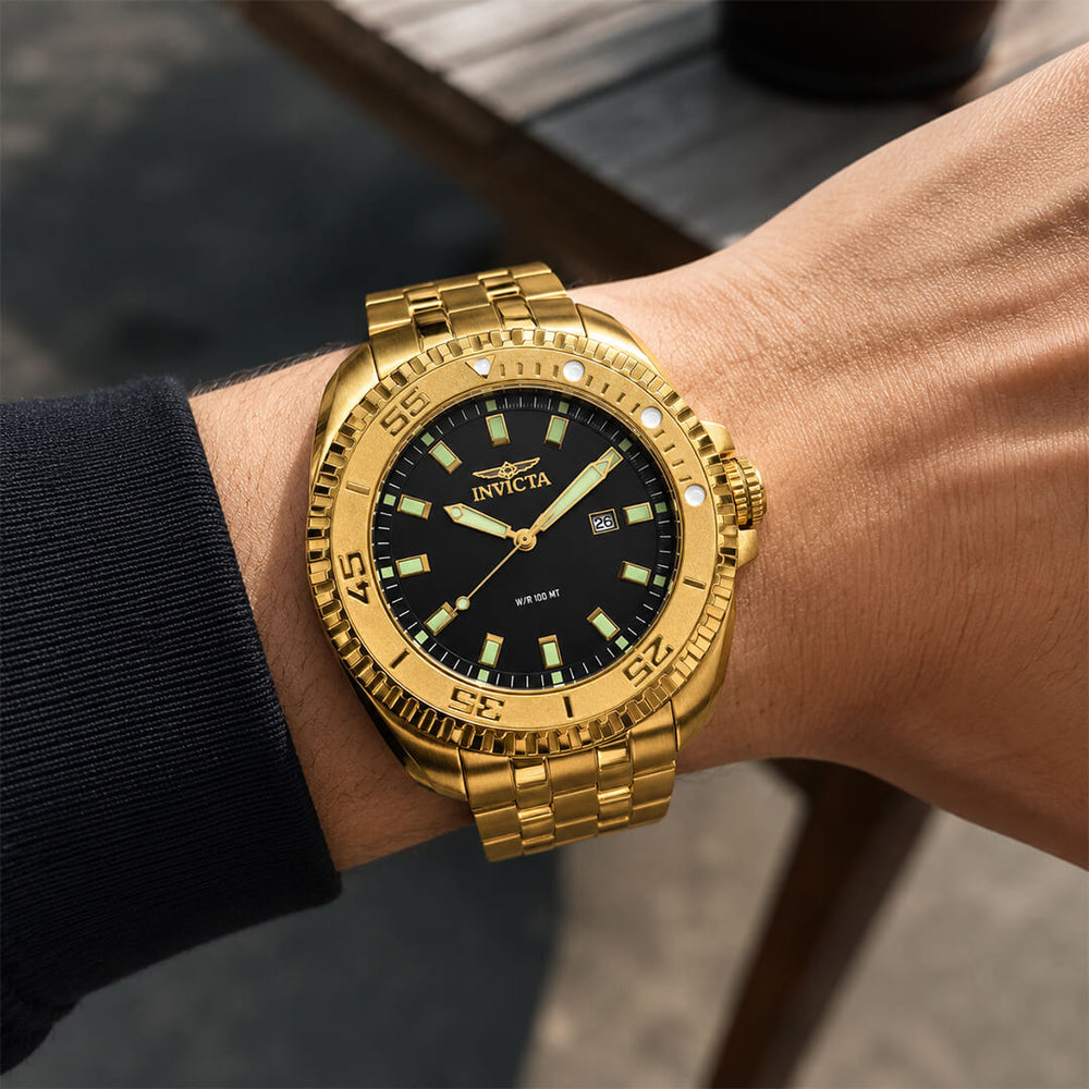 Reloj Invicta Coalition Forces 49782 Hombre Acero Dorado