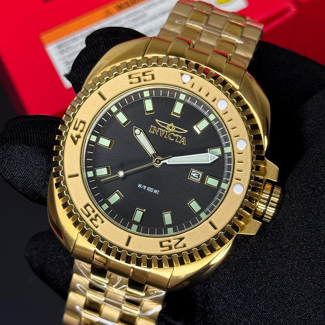 Reloj Invicta Coalition Forces 49782 Hombre Acero Dorado