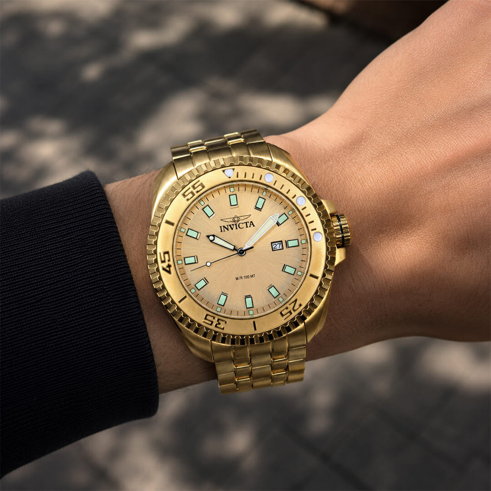 Reloj Invicta Coalition Forces 49783 Hombre Acero Dorado