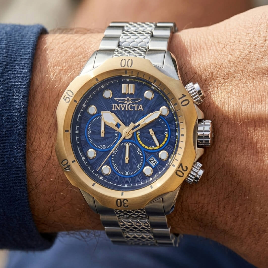 Reloj Invicta Venom 47752 Hombre Acero Plateado
