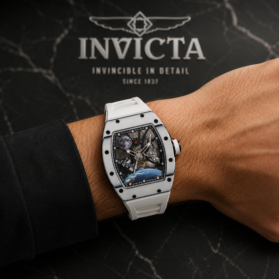 Reloj Invicta S1 Rally 49012 Hombre Automático Blanco