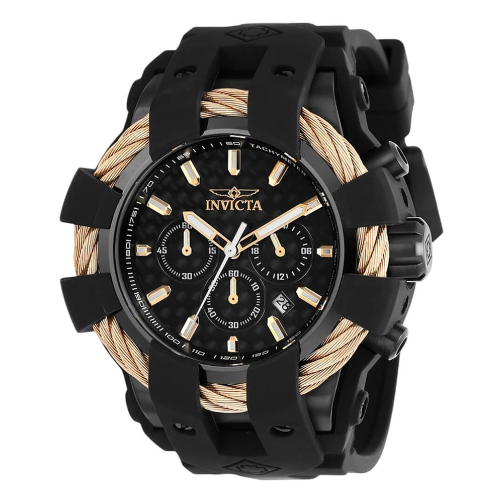 Reloj Invicta Bolt 23867 Hombre Silicona Negro