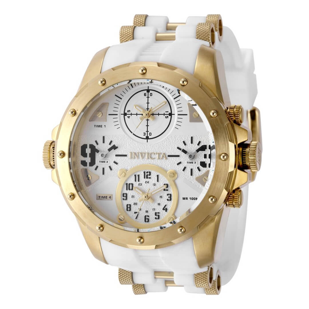 Reloj Invicta Coalition Forces 50218 Hombre Silicona Blanco | INV-494