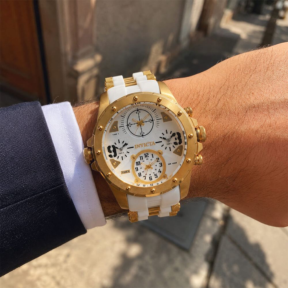 Reloj Invicta Coalition Forces 50218 Hombre Silicona Blanco