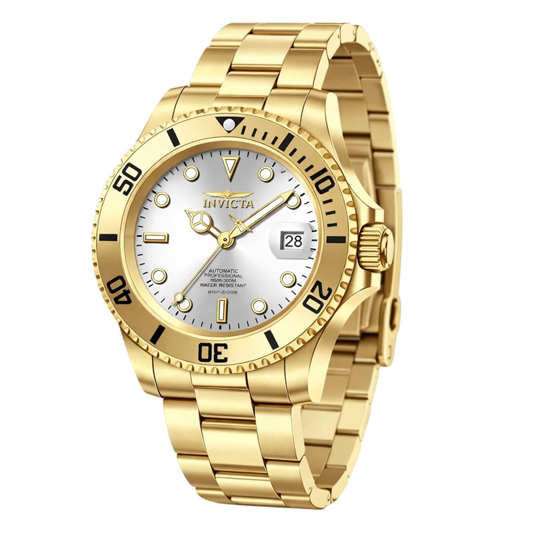 Reloj Invicta Pro Diver 69743 Hombre Automático Dorado