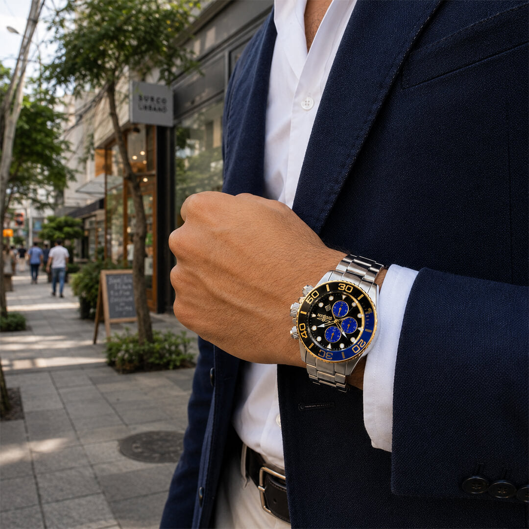 Reloj Invicta Grand Diver 48588 Hombre Acero Plateado